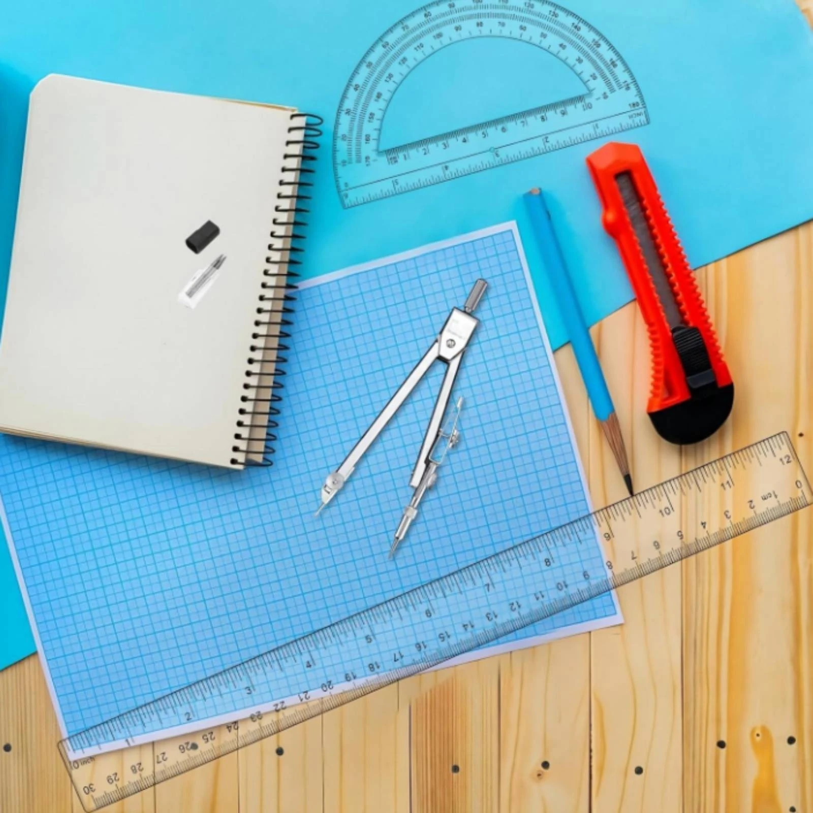 geometry-tool-kit-transparent-geometry-set-with-case-compass-set-with-case-exact-drawing-tool-kit-multi-purpose-for-students