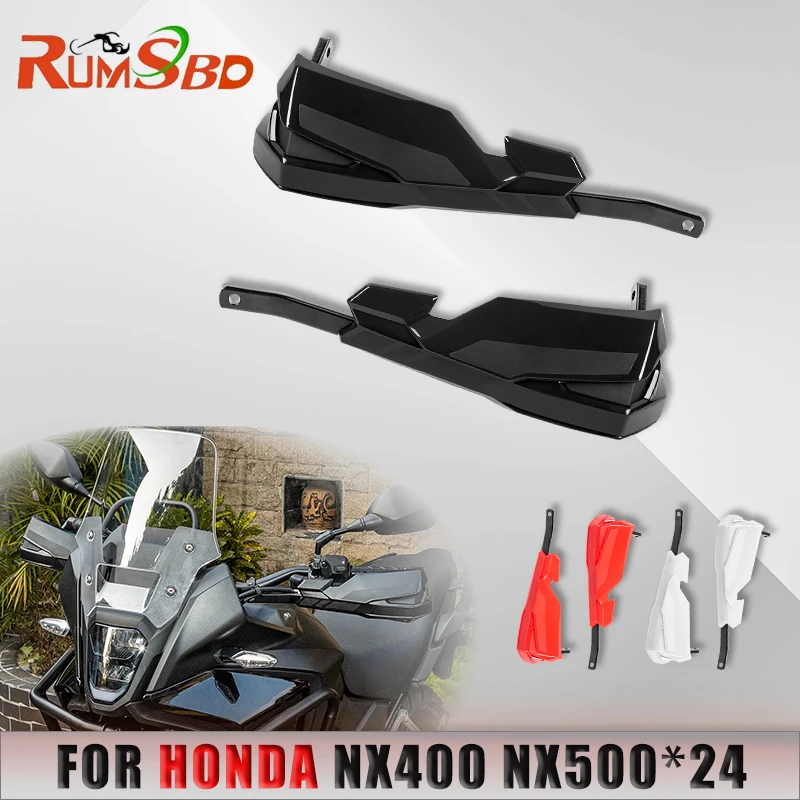 

For Honda NX400 NX500 24- CB500X 19-23 CB400X 20-23 handguard Handlebar Screen Shield Kit With Spoilers Protector PP Motorcycle