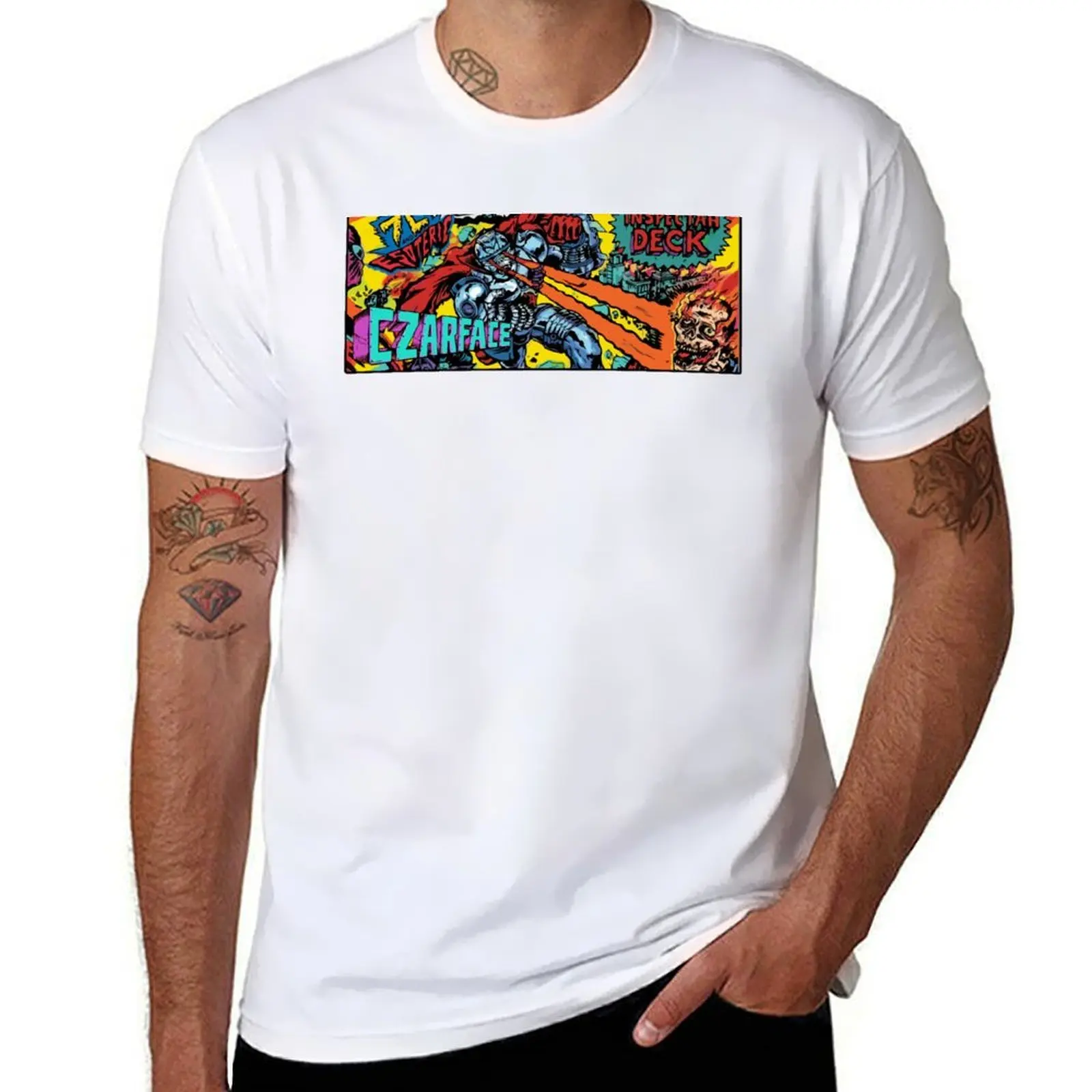 

Czarface T-Shirt Vintage Style Printed Top