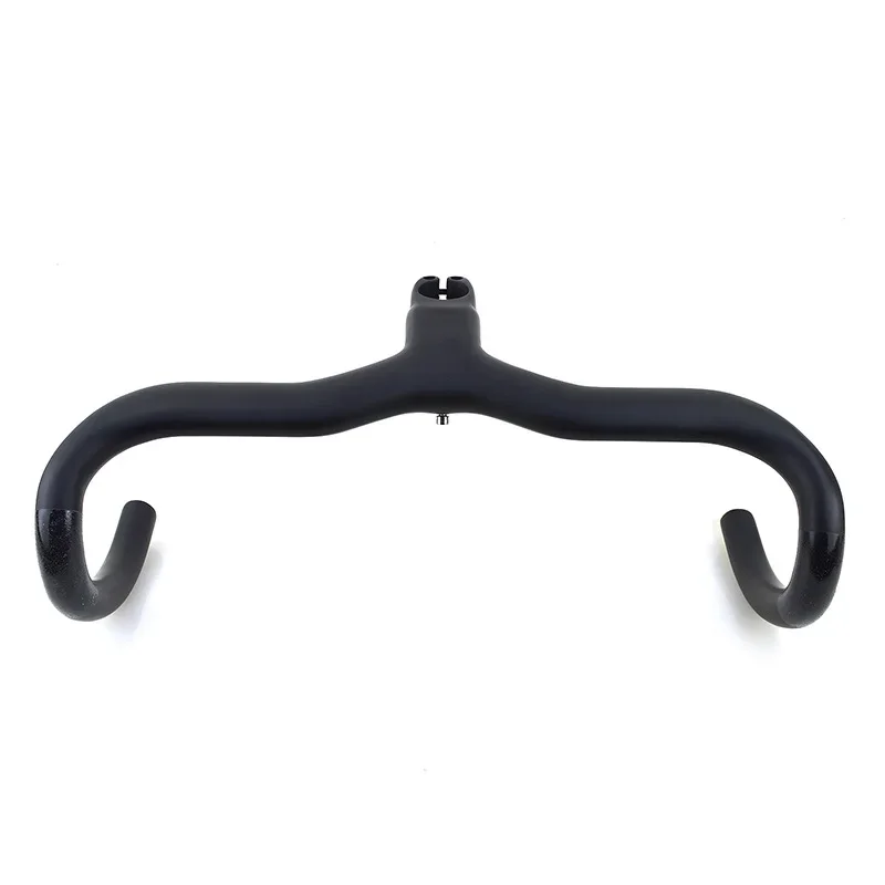 Fiber integrated highway bend handle, full carbon handlebar, full internal sports car handle, hidden wiring bend handle