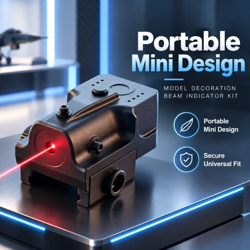 Hobby Collection Beam Indicator Set, Reliable Connection Design for Versatile Rail Installation