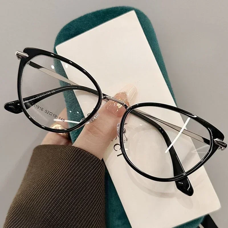 Myopie-Brille für Damen und Herren, ultraleichte Damen-Kurzsichtbrille, modische verschreibungspflichtige Minus-Nahsichtbrille, 0 bis -4,0 – Detail 3