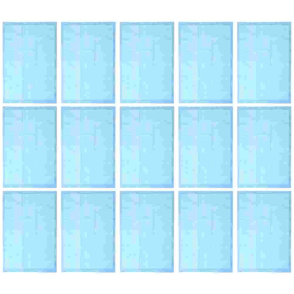 

50 Pcs Pet Pee Mat Training Urinal Pad Urine Puppy Pads for Dog Small Sky-blue Changing