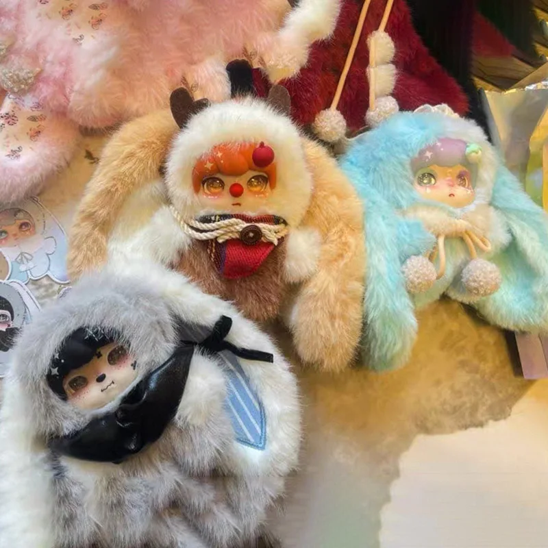 

LOKIKI Series Vinyl Plush Blind Box Kawaii Anime Figure Mystery Box Toys Cute Collectible Desk Decora Doll Genuine Kid Gifts