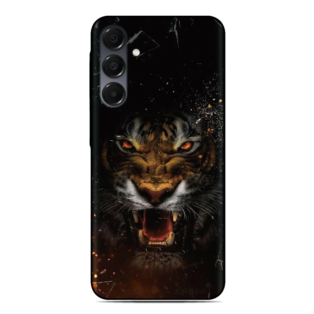 النمر واقية جراب هاتف ل TCL 605 503 50 XE 40 XL 30 LE 20 Pro 60 SE NXTPAPER 60R 5G 505 502 4G 501 30Z 20S 20R الغطاء الخلفي
