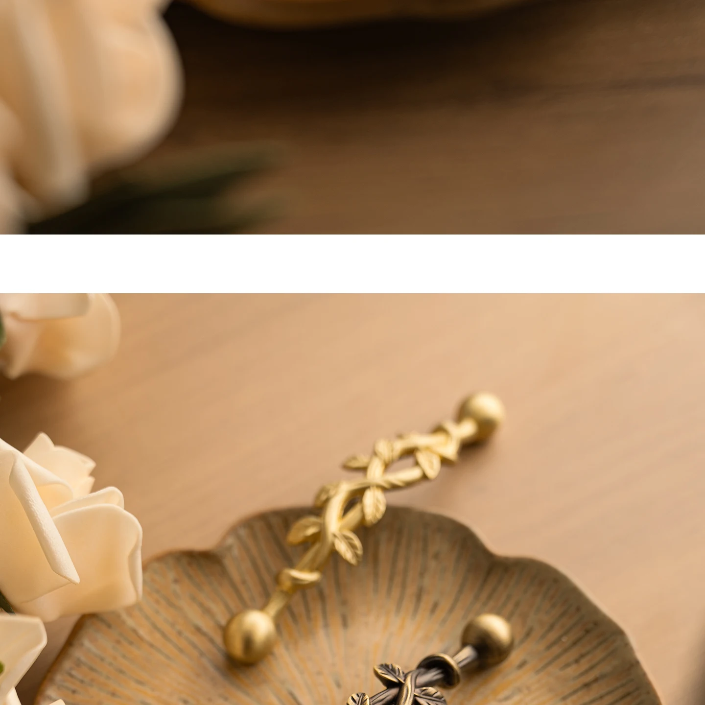 Brushed brass cabinet pull — product image 5