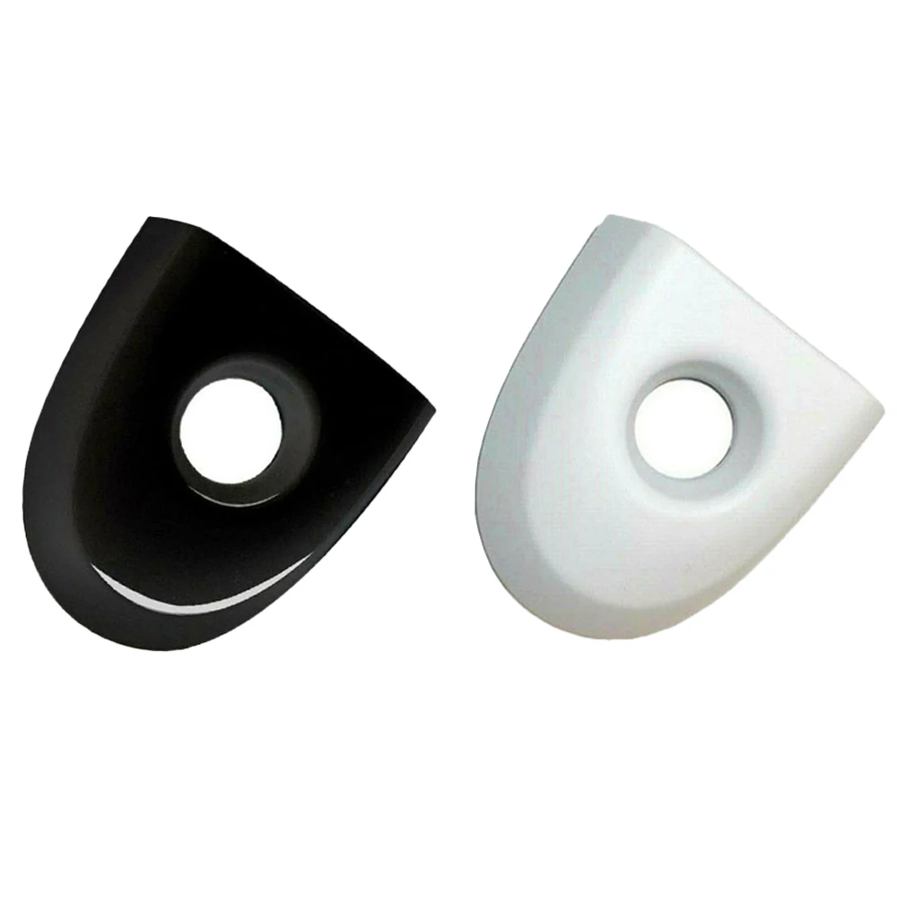 

ABS White Door Lock Cover With Key Hole Black Door Lock Cover Fit for Nissan Juke & Micra