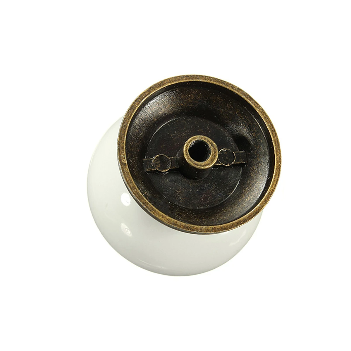

5 Pcs Black Ceramic Handles 38x38mm Round Drawer Knobs Cabinet Pulls Hardware Door Wardrobe Furniture Cupboard