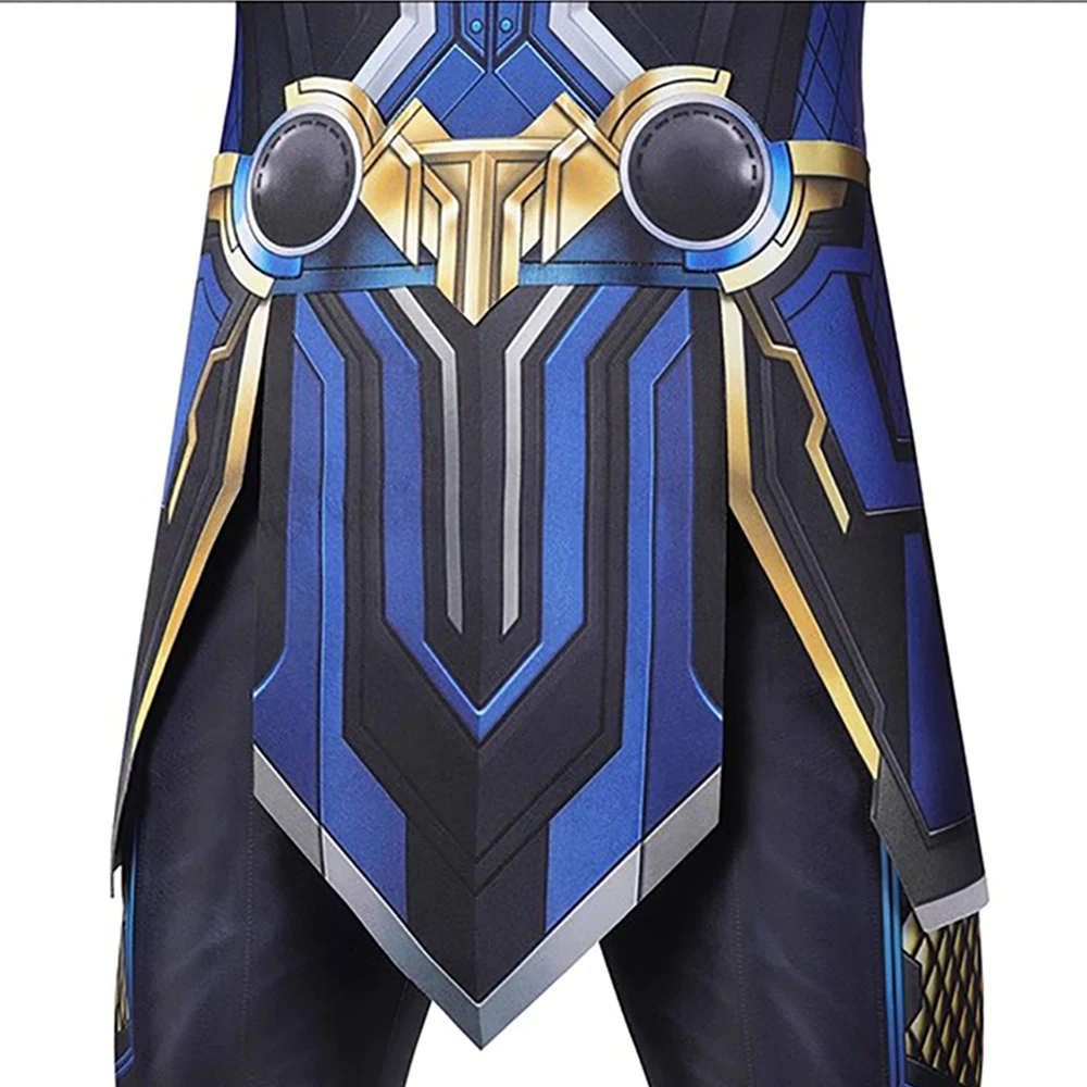 Thor Love and Thunder Cosplay Costume Adult Bodysuit Thor Outfit Cape Halloween Suit - Image 5