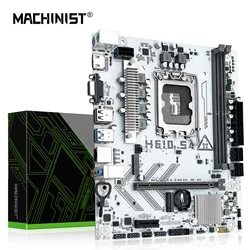 MACHINIST H610 S4 Motherboard LGA1700 supports Intel Core 12/13/14 generation I3 I5 CPU DDR4 desktop RAM Memory NVME M.2 USB 3.0