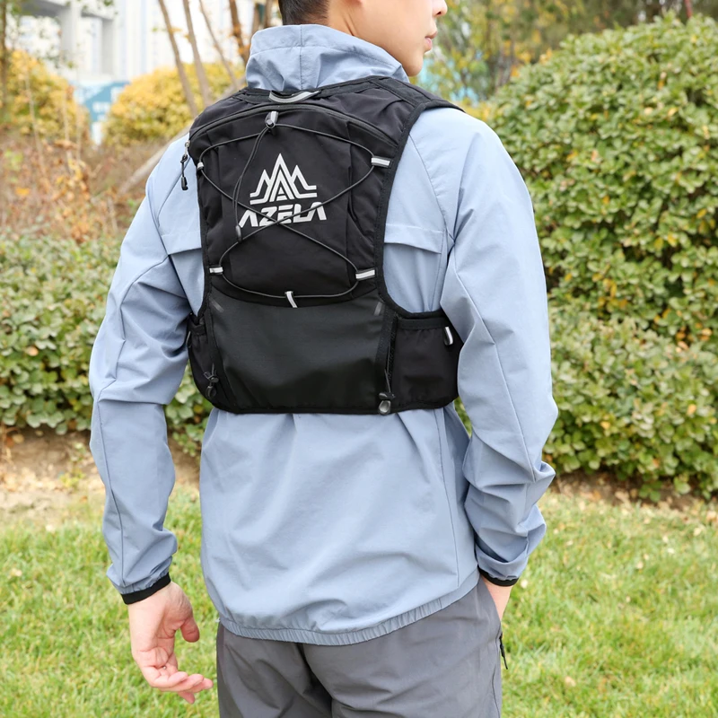 

Outdoor Running Hydration Vest Backpack Breathable Water Backpack Running Hydration Pack for Trail Running Marathon Race Hiking
