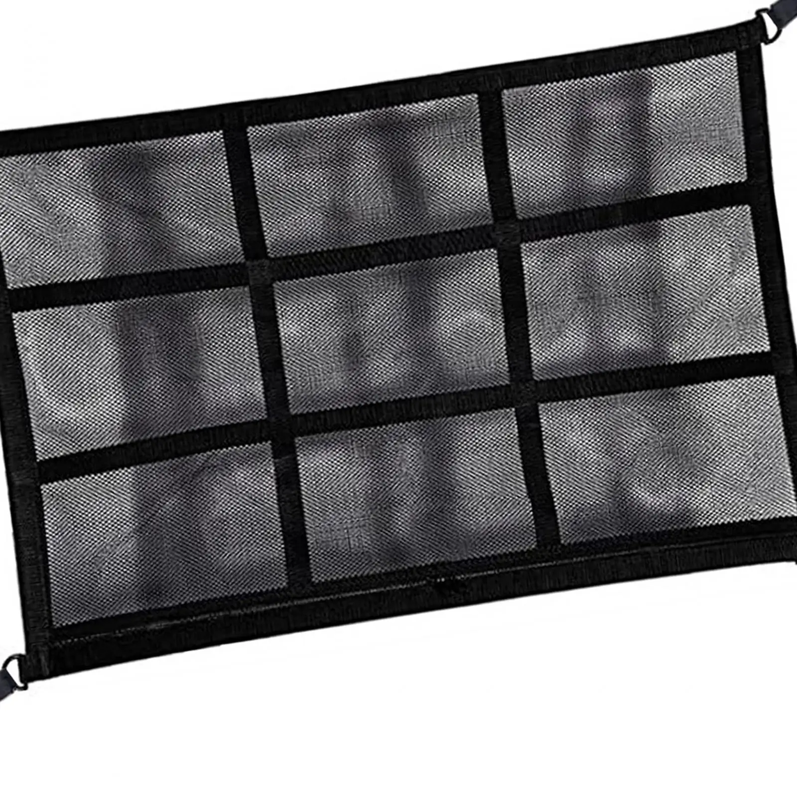 

Car Ceiling Cargo Net Car Overhead Storage Net Easily Install Versatile Strong Load Bearing Car Roof Organizer for SUV