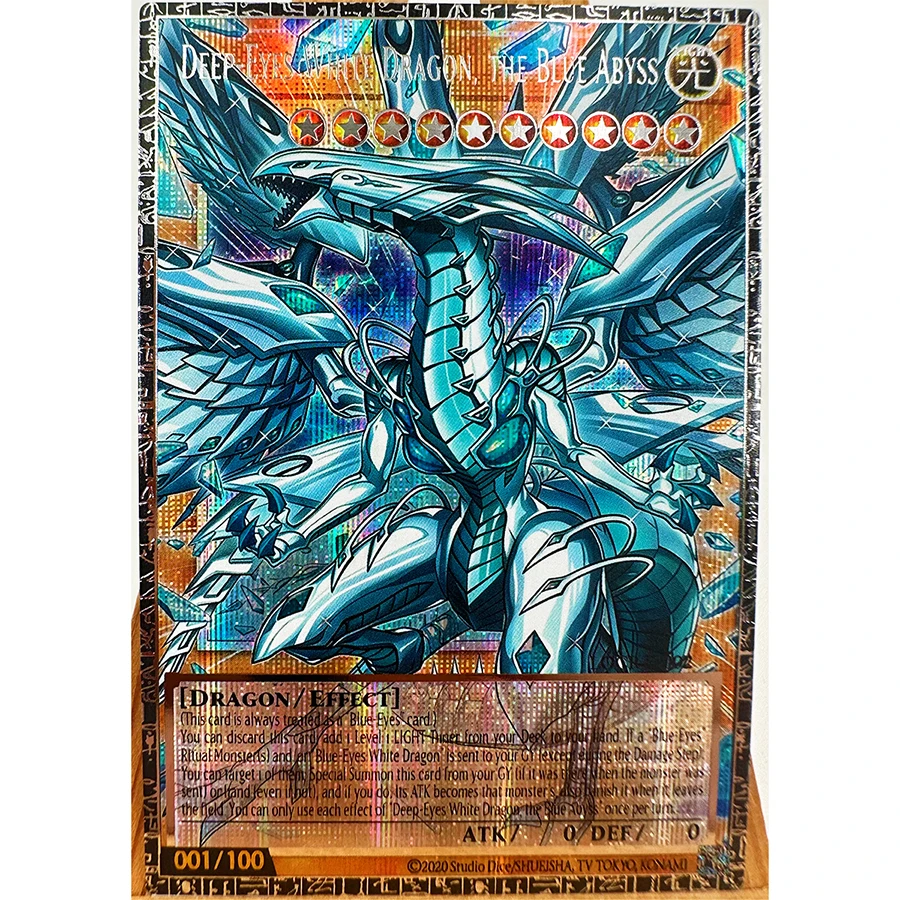 Yu Gi Oh LOCR LOCH Englischer Blauäugiger Weißer Drache Neuauflage Spielzeug Hobbys Sammlerstücke Spielesammlung Anime-Karten – Detail 4