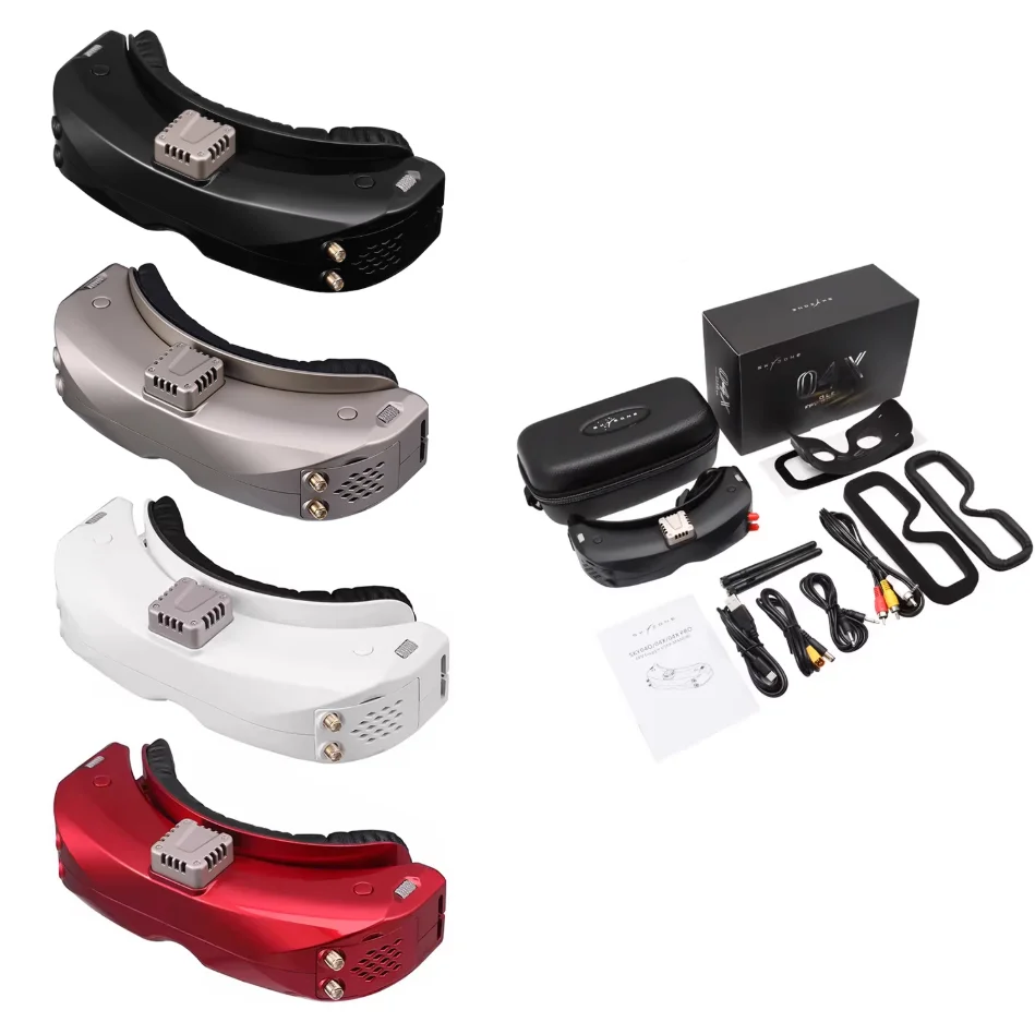 SKYZONE 04X PRO HD Video DVR fusion Glasses Upgraded Version FPV  Model FPV Fixed Wing Receiver