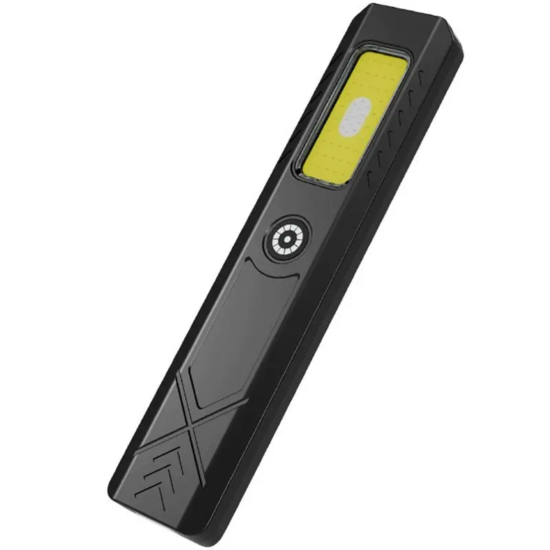 A53Q-USB-C Rechargeable LED Hat Clip Flashlight Magnetic Torch Light/Pocket Lantern Portable Mini Flood Work Light