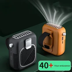 Zai Xiao Portable Personal Hanging Waist Fan With 10000Mah Recharge Quiet Wearable Electric Fan Handheld Air Conditioner
