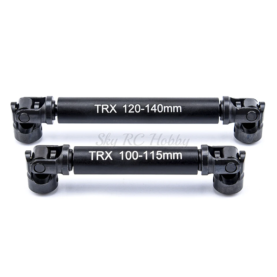 Lot 2 Axes CVD Acier KVSERT Pour TRX4 TRX6 1/10 RC Crawler - Arbres Transmission Long 93.5mm Court 67mm, Ultra Résistants