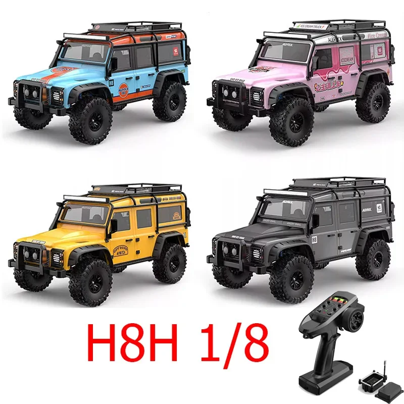 

H8H Westbound 1/8 RC Car 4WD Brushless Climbing Car 2-speed Differential Lock Remote Control Off-road Vehicle Model Boy Toy