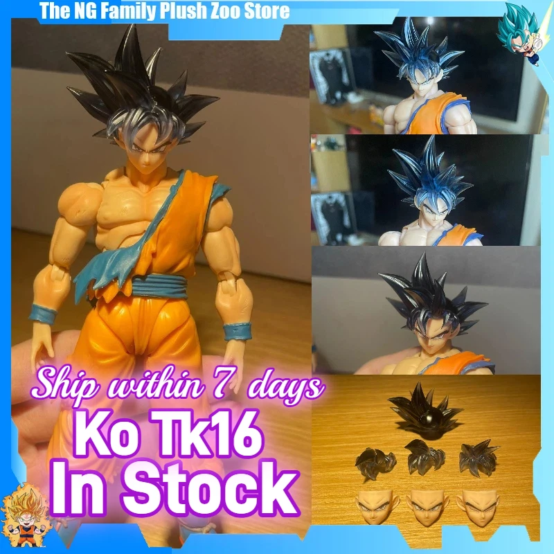 

В наличии Dragon Ball Z JEsse KO TK16 Super Saiyan Son Goku Фигурка Коллекционная модель головы Аниме Аксессуар Игрушки Подарок