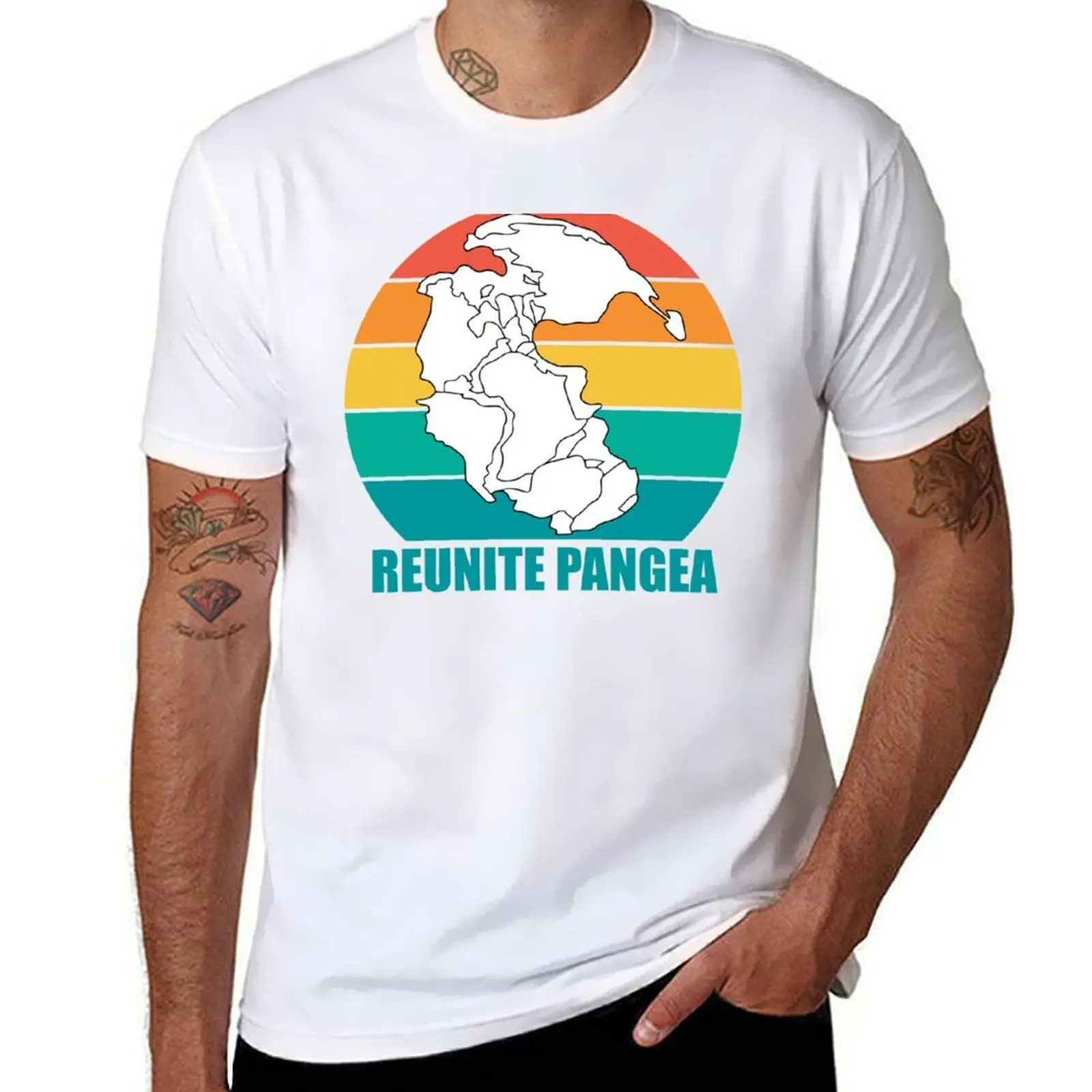 

Reunite Pangea Vintage Retro Sunset T-Shirt essential t shirt g man t shirts for men man t shirts graphic T-Shirt