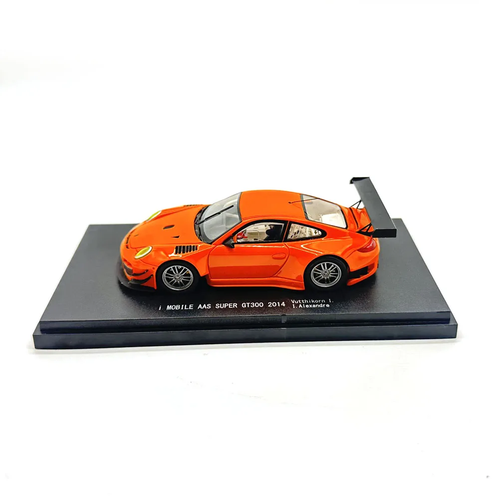 1/43 Scale Resin Model Car I Mobile Aas Super GT300 2014 Vutthikorn I Birthday Gift Toy Collection Scene Matching