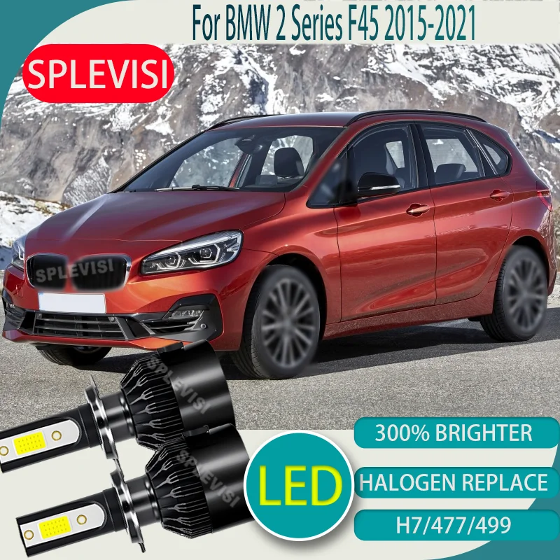 

High-Power 60W H7/499 Waterproof LED Bulb Car Hi LO Bulb Headlamp For BMW 2 Series F45 2015 2016 2017 2018 2019 2020 2021