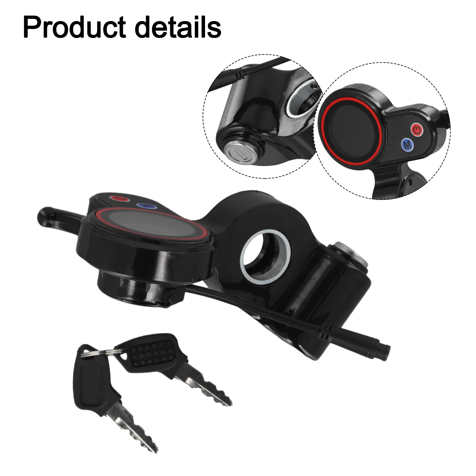 

Screen Visibility Dashboard Accessories Exceptional Glare Resistance Daily Ride Endurance Upgraded Scooter Dashboard Display