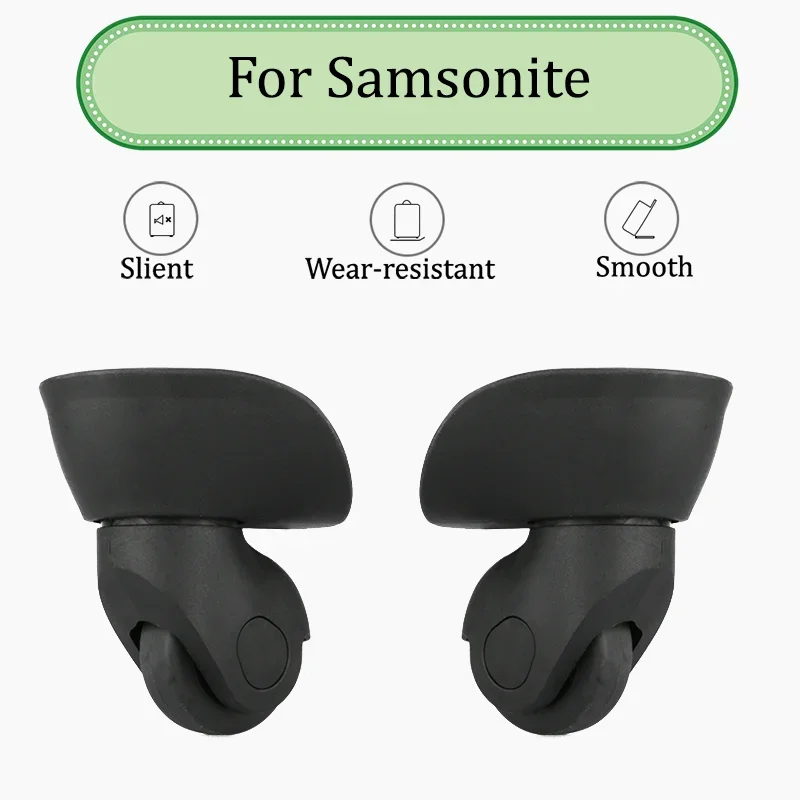 

For Samsonite 31Q Heavy Duty Luggage Wheels Durable Universal Replacement Easy Installation For Luggage