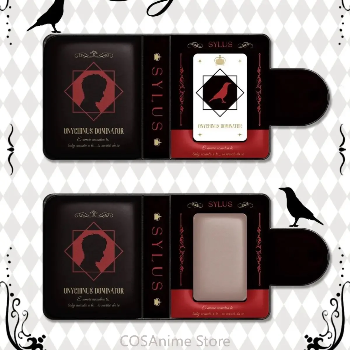 Game Love and Deepspace Sylus Card book Anime Card Bag Three-inch Grid Storage Bag