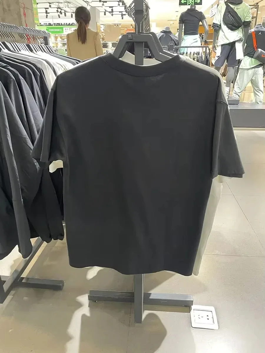 2025 New Hot Outdoor Sports Brand Fashion Cotton High-quality T-shirt Summer Loose Round Neck Casual Breathable Soft Unisex