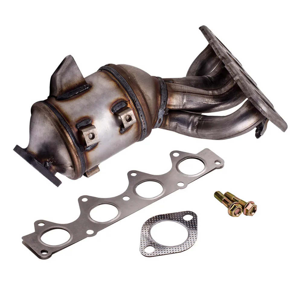 Exhaust Manifold Catalytic Converter for Hyundai Accent 1.6L 2012-2017 400Cell for Kia w/ Gaskets & Hardware 2002+