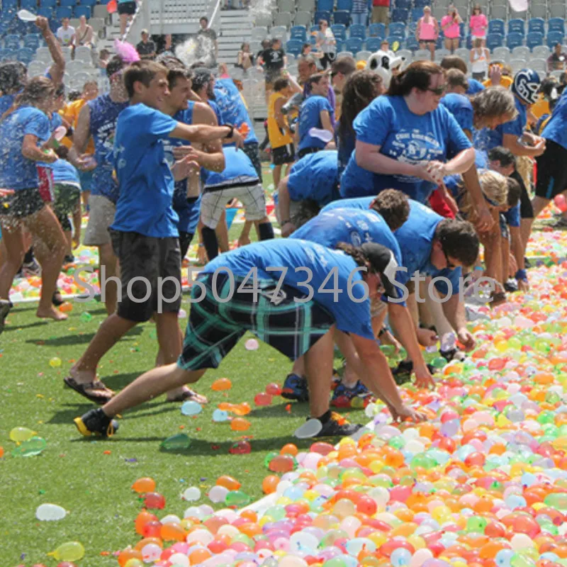 111 stücke Wasserballons Nachfüll paket lustige Sommer Outdoor Spielzeug Wasserballon Bomben Sommer Neuheit Gag Spielzeug für Kinder