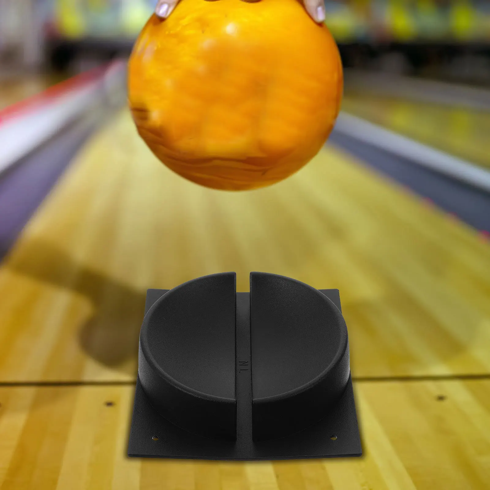 

Bowling Ball Base Display Holder Stand Large Accessories Sports Balls Storage Organizer