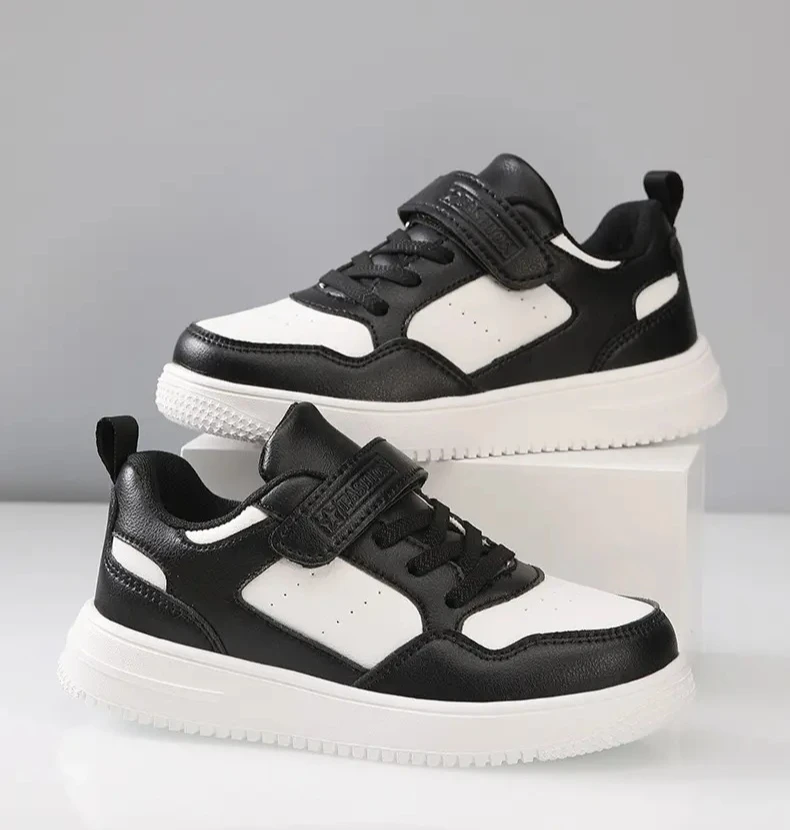 

Children's sports shoes, men's and women's casual sports shoes, student walking shoesanti-slip lightweight sports leather shoes