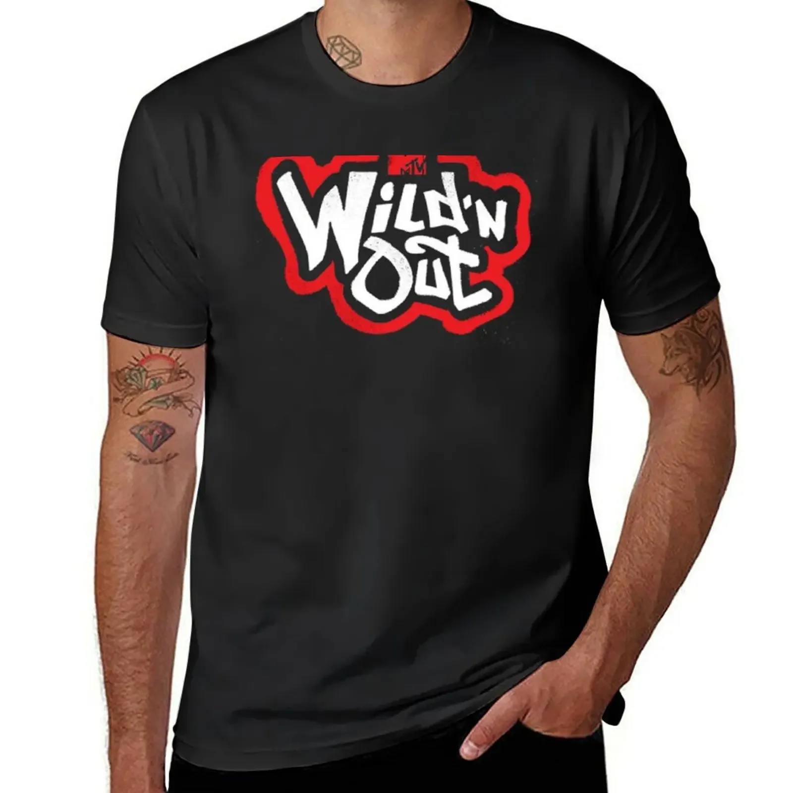 Wild N Out T-Shirt graphic t shirts new edition animal prinfor boys funny t shirts men