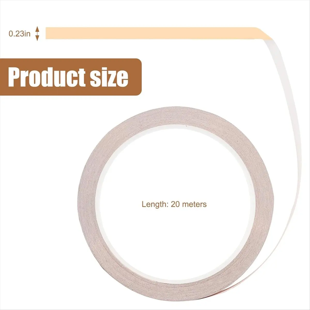 ABVB 4 Roll Copper Foil Tape for Stained Glass,with Plastic-Scraper, Adhesive for Stained Glass Supplies,Guitar and Shielding