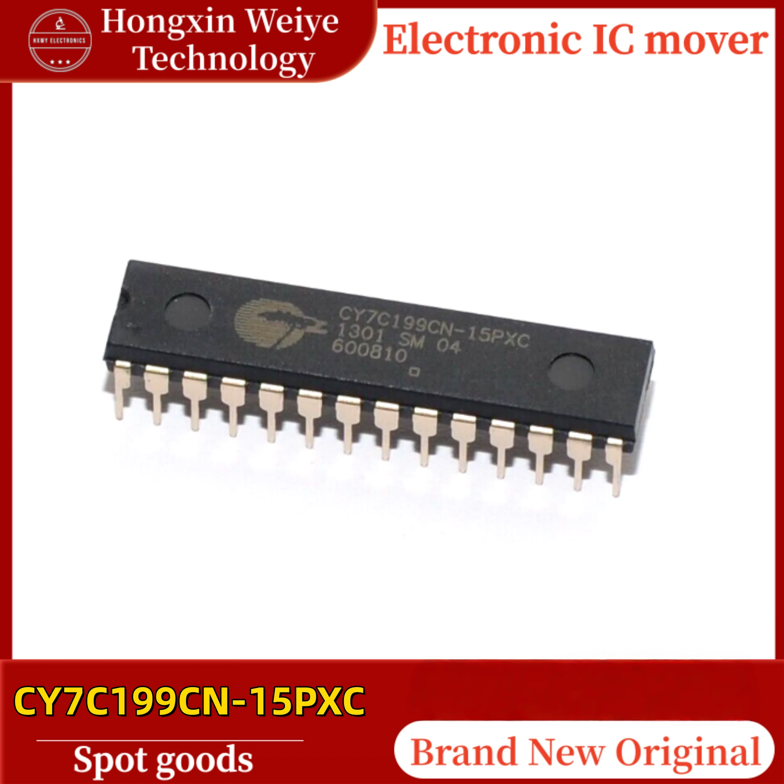 

5/10 PCS CY7C199CN-15PXC DIP-28 CY7C199CN Microcontroller Brand New In Stock
