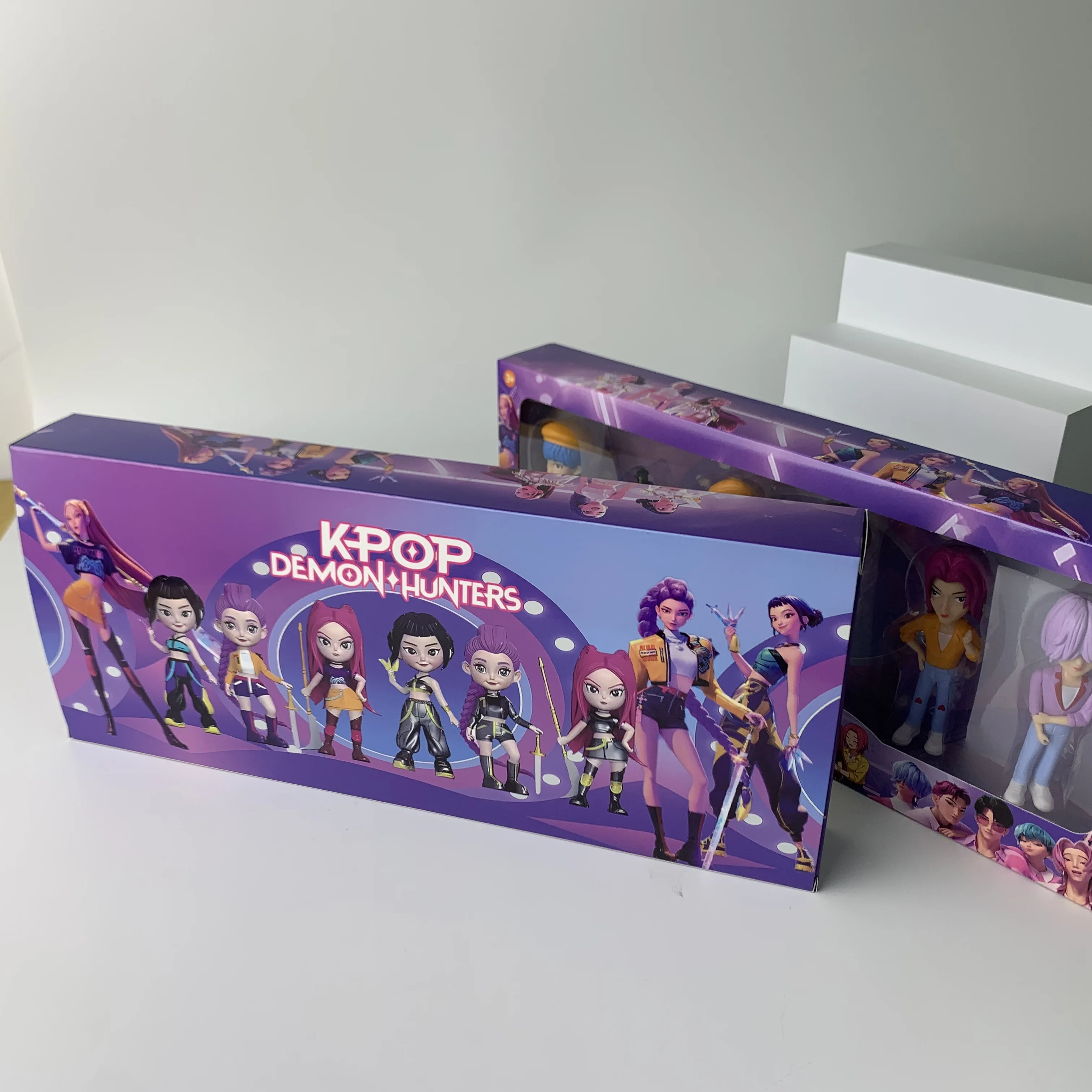 Demon Hunters-figura de Anime Kpop, modelo de juguete, periféricos de juegos de dibujos animados, decoración de escritorio, cole