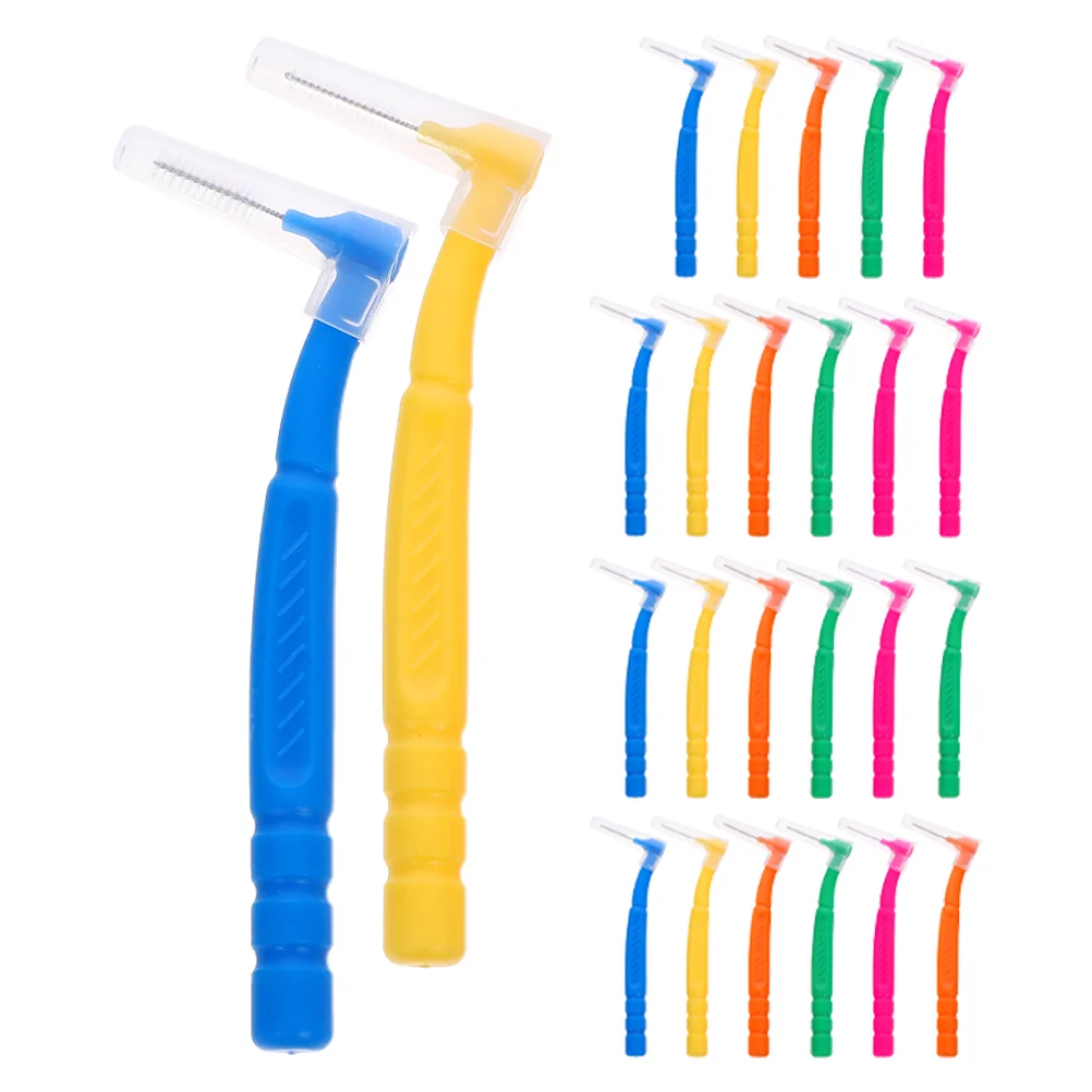 30 Pcs and Cleanser Interdental Brush Toothbrush Small Head Electric Toothbrushes