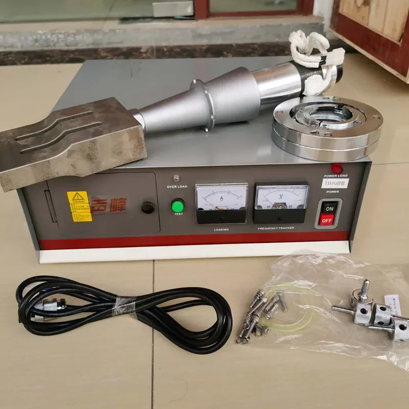 Ultrasonic generator with transducer horn die 20KHz 2000W welding machine