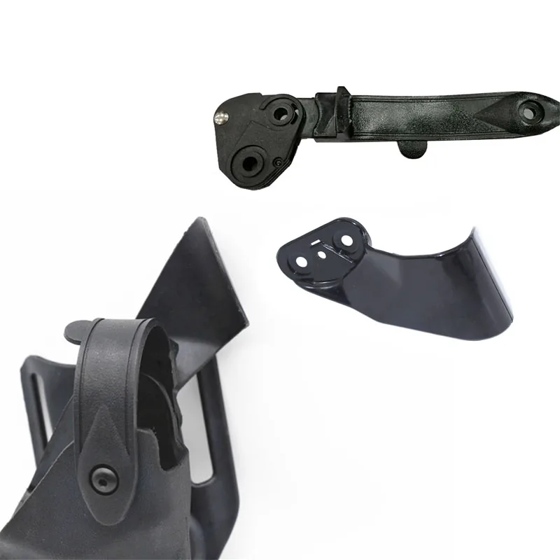 전술 허리 건 홀스터 버튼 안전 아치 버클, 글록 17 19 베레타 M9 P226 벨트 권총 벨트 버튼 사냥 액세서리