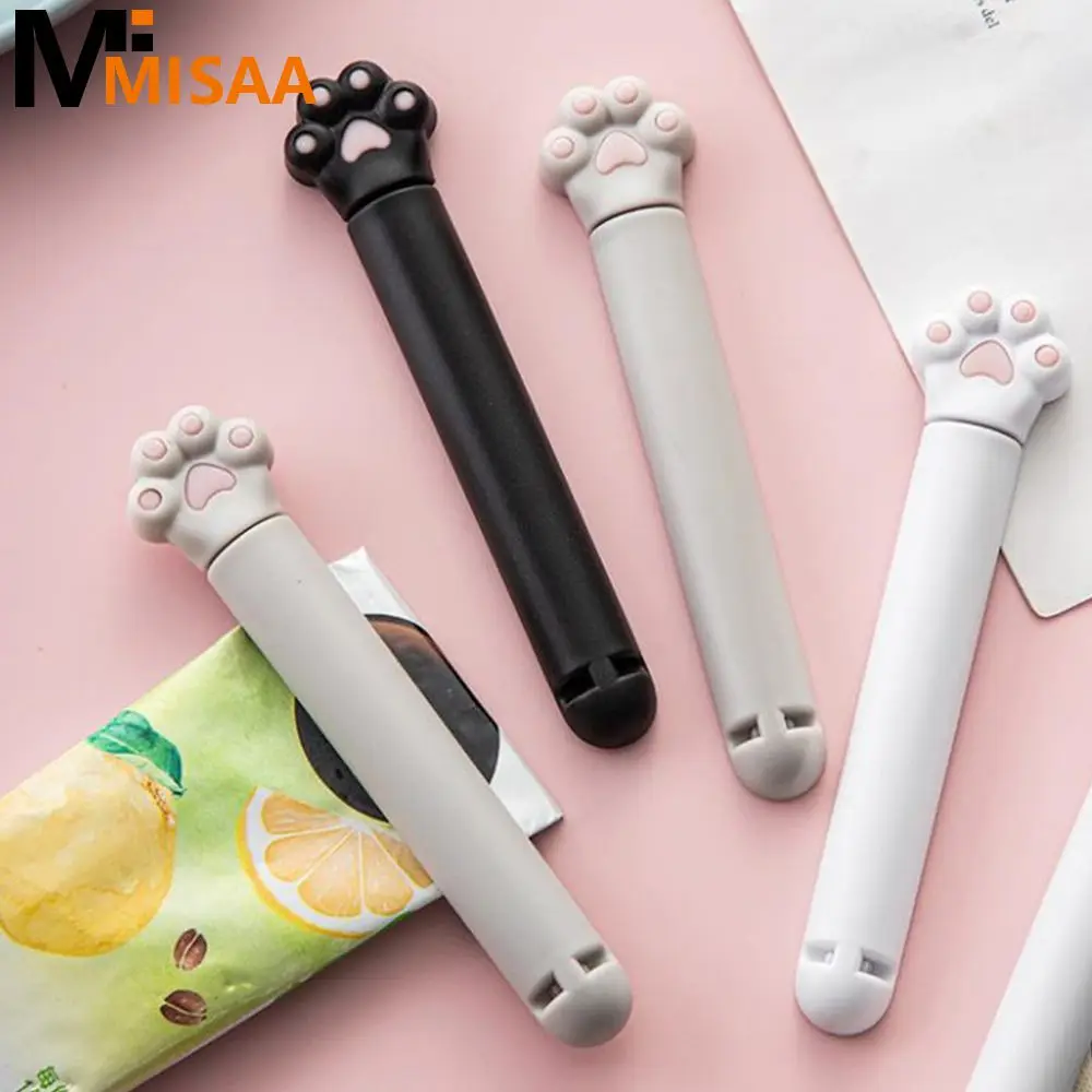 Sealing Clamp Kawaii Reusable Plastic Tool Kitchen Kitchen  Organization Items Food Seal Clip Fresh-keeping Moisture-proof