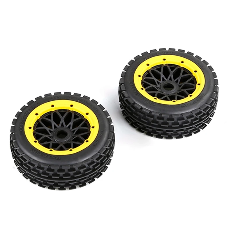 Off-Road Front Tyres Thickened Wheel Set For 1/5 HPI ROFUN ROVAN KM BAJA 5B Rc Car Parts-Drop Ship