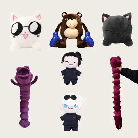 Jujutsu Kaisen Toji Fushiguro Cursed Spirit Worm Plush Stuffed Toji Fushiguro Worm Plush Cushion Doll Toy Stuffed Animal