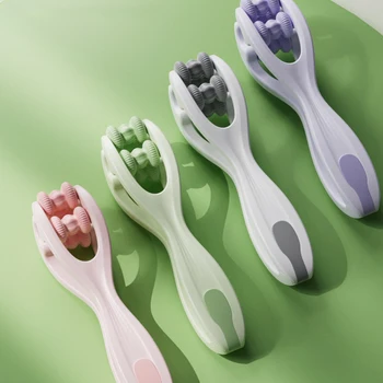 듀얼 로우 롤러 디자인 손가락 마사지기, 간편한 사용, 손가락 피로 해소, 혈액 순환 촉진, 휴대용 롤러 손가락 마사지기