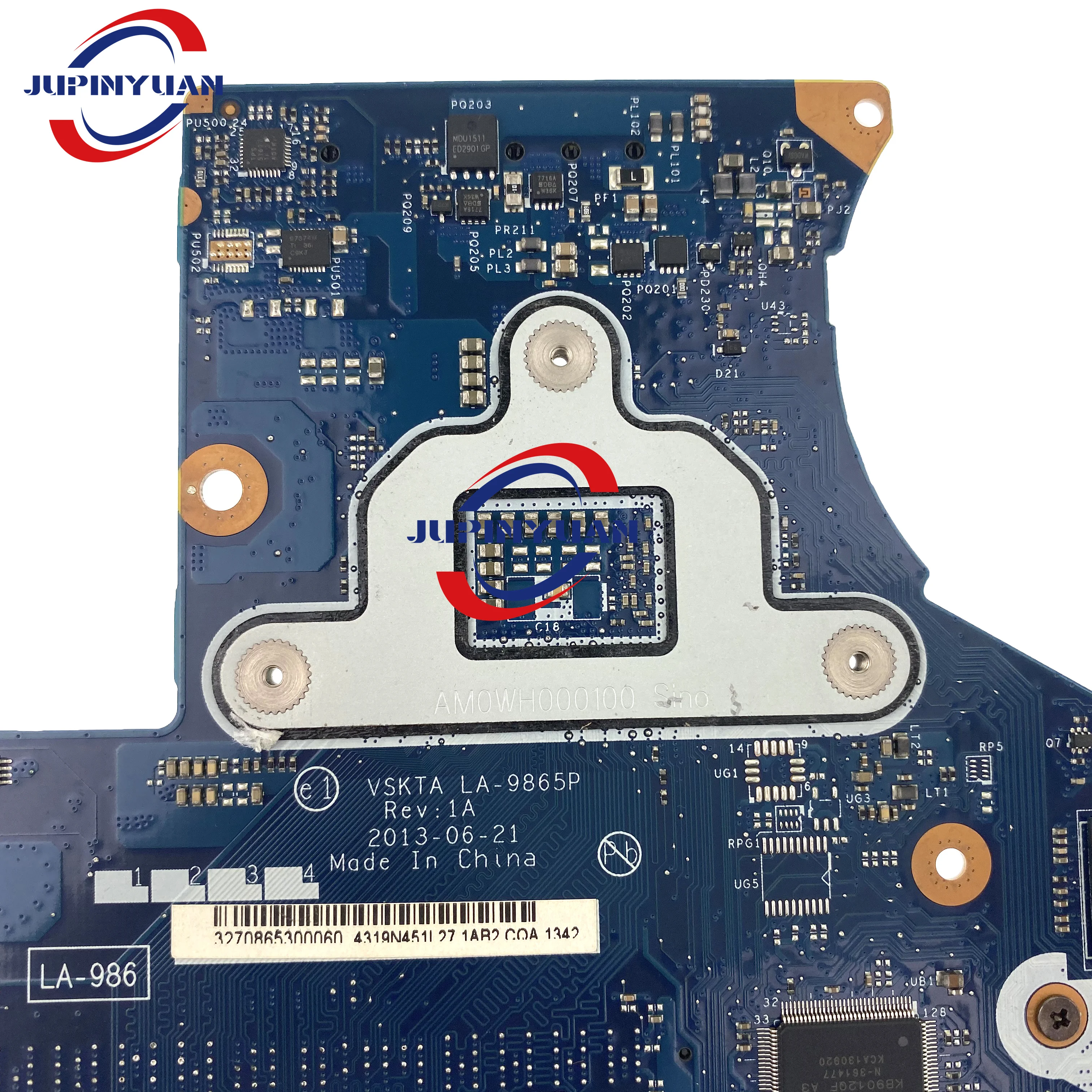 Imagem -03 - Laptop Motherboard Mainboard K000151780 Vfkta La-9865p i3 i5 ° Cpu para Toshiba Satellite L40-a L45-a S40t-a Laptop Notebook pc K000151780