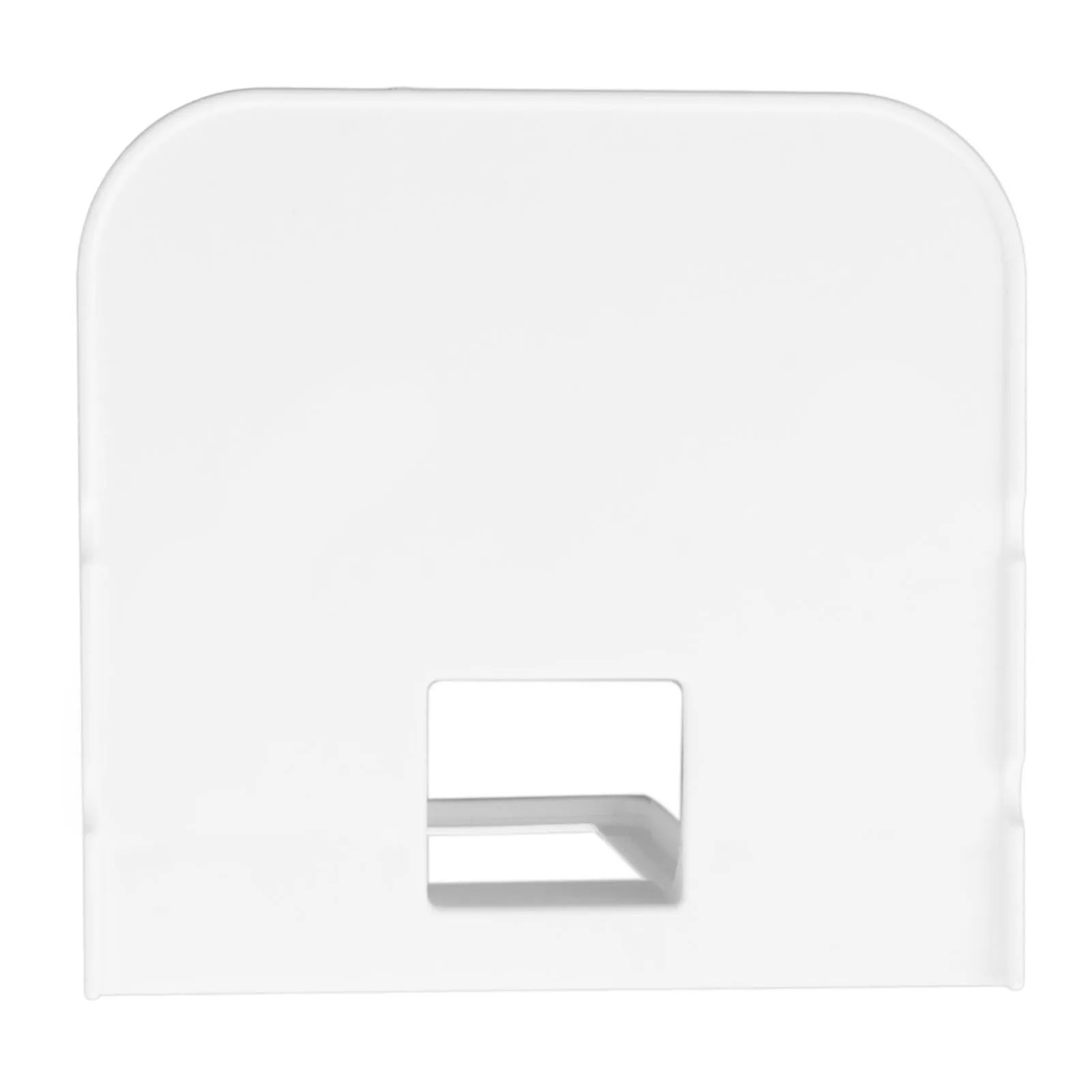 Wall Outlet Shelf Wall Mounted Outlet Shelf ABS Hole Design Plug Shelf Simple Power Charger Shelf Phone Charging Holder - view 5
