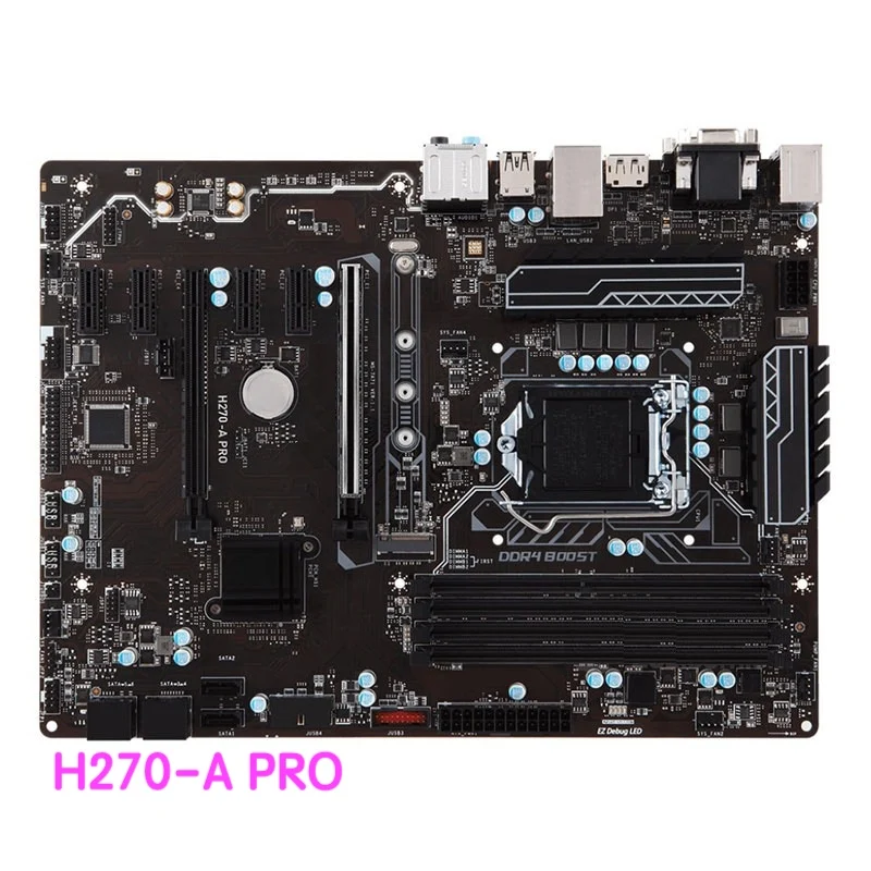 

Suitable For MSI H270-A PRO Motherboard H270 LGA 1151 DDR4 Mainboard 100% Tested OK Fully Work