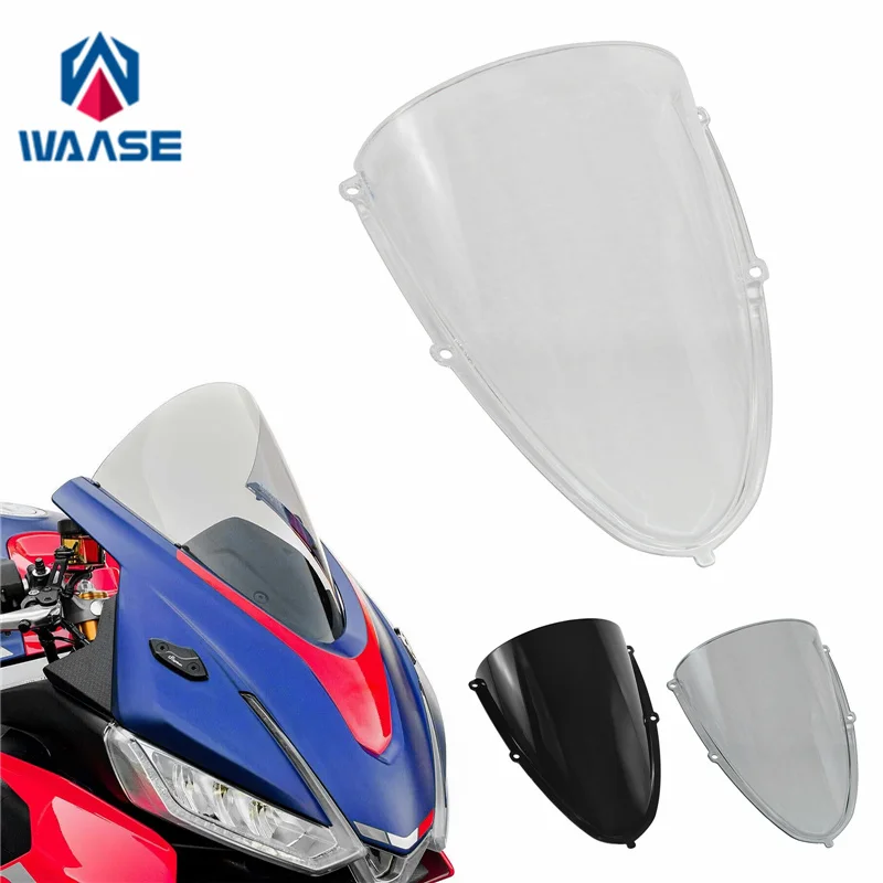 

WAASE For Aprillia RS660 RS 660 2020 2021 2022 2023 Windscreen Windshield Wind Deflector Shield Screen Visor Glass
