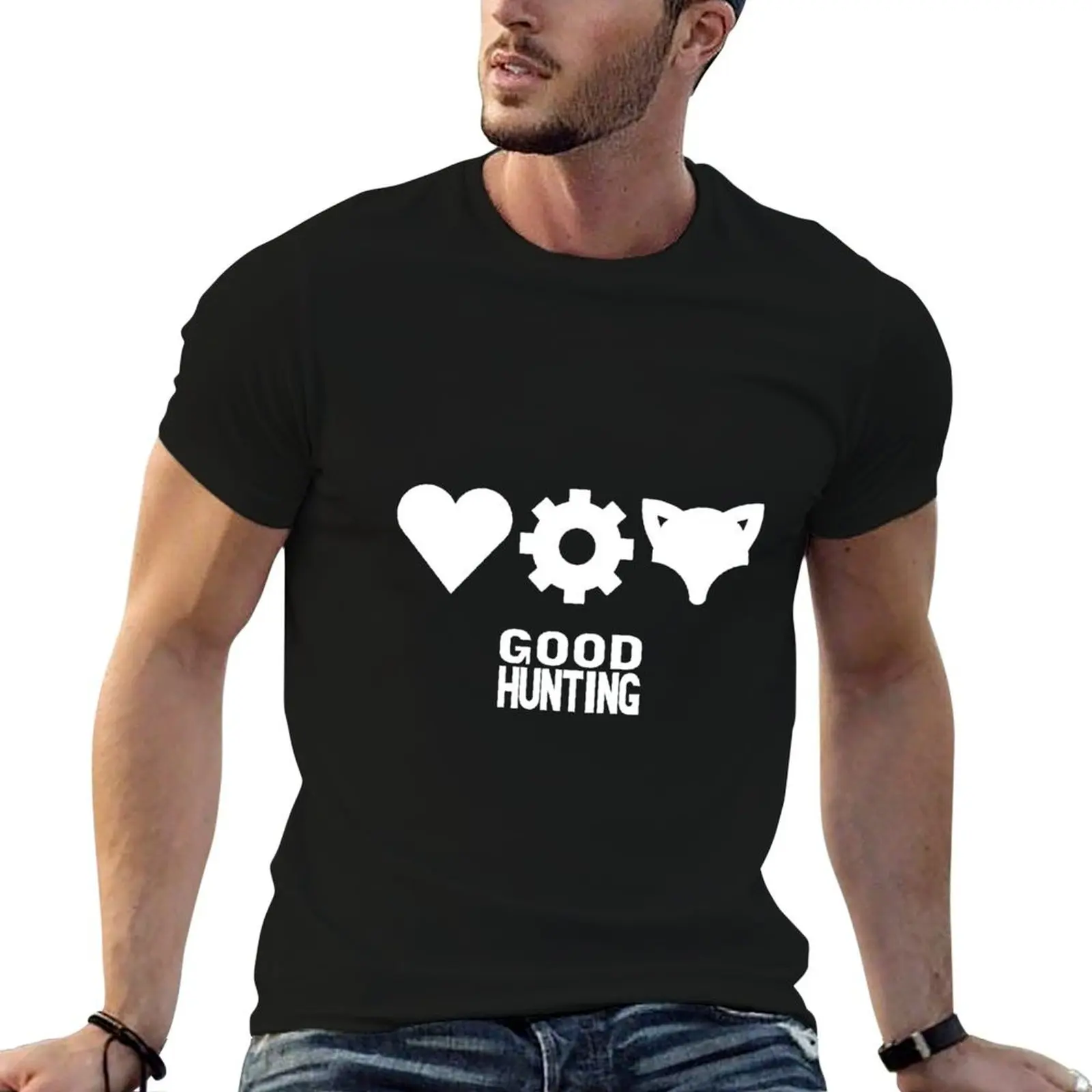 Good Hunting - Love, Death & Robots Series- (With sign) Fitted T-ShirtT-Shirt blanks men t shirts